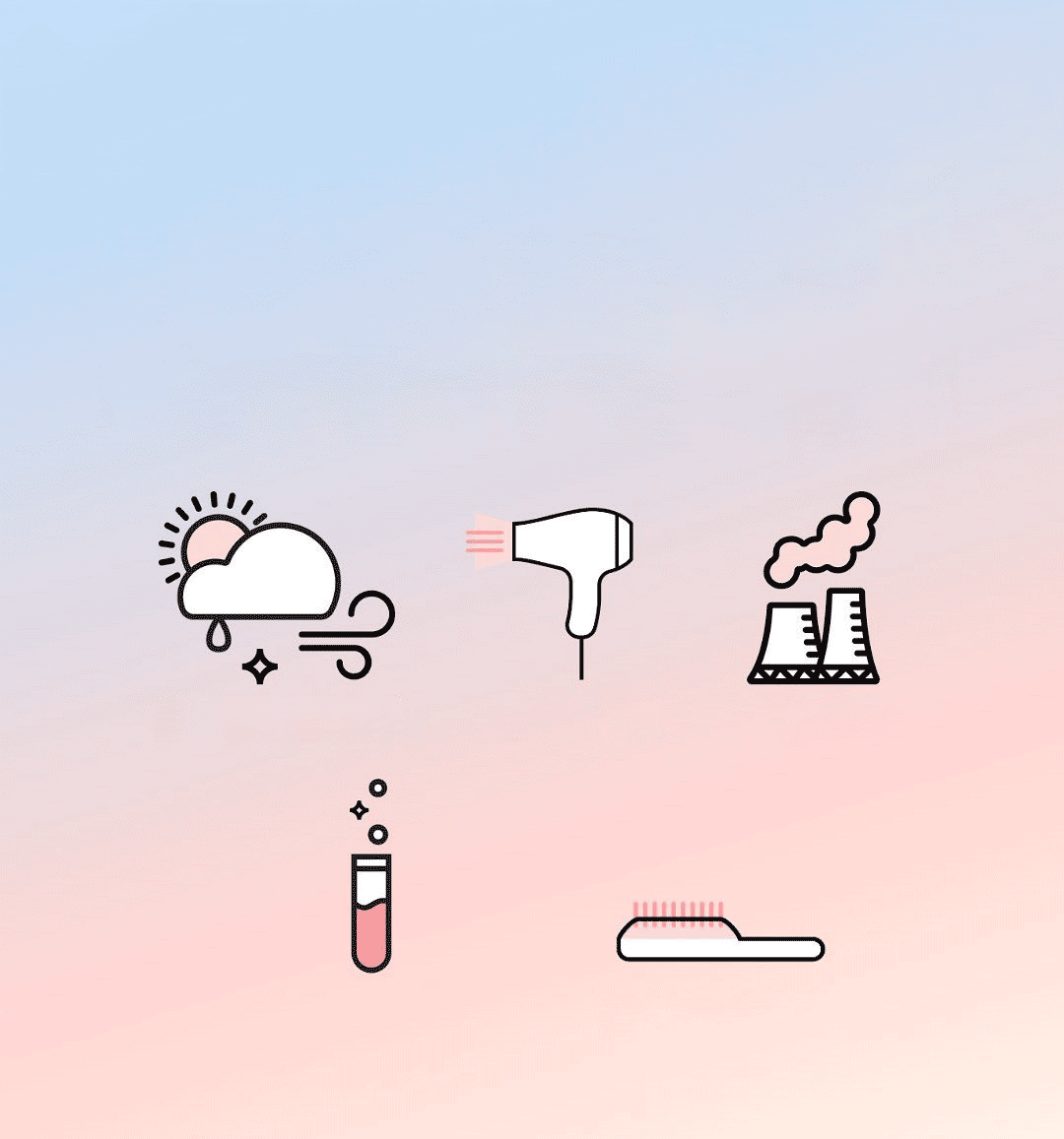 5 Arten von Haarschäden